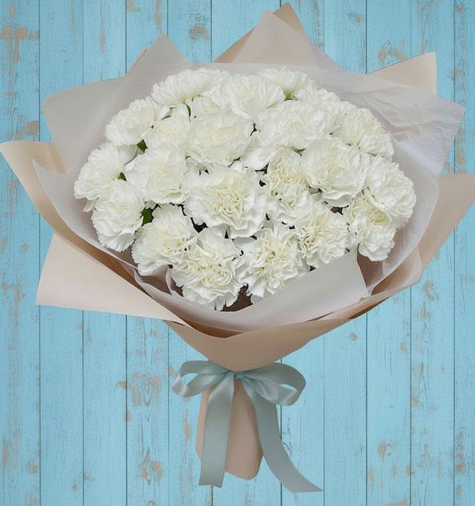 Букет цветов из: Гвоздики в Вилино