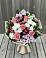 Букет цветов из: Альстромерии, Гвоздики, Розы и Хризантемы в Вилино