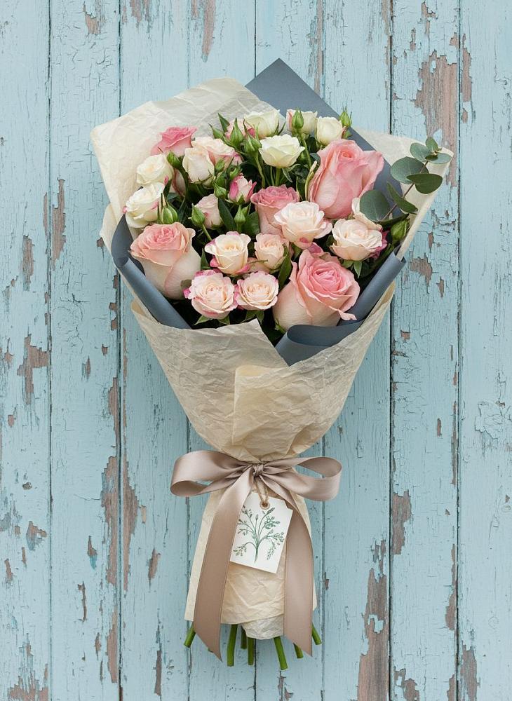 Букет цветов из: Розы в Вилино