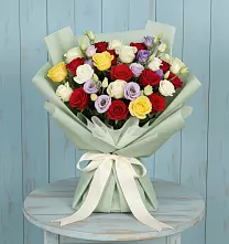 Букет цветов из:  Розы в Вилино