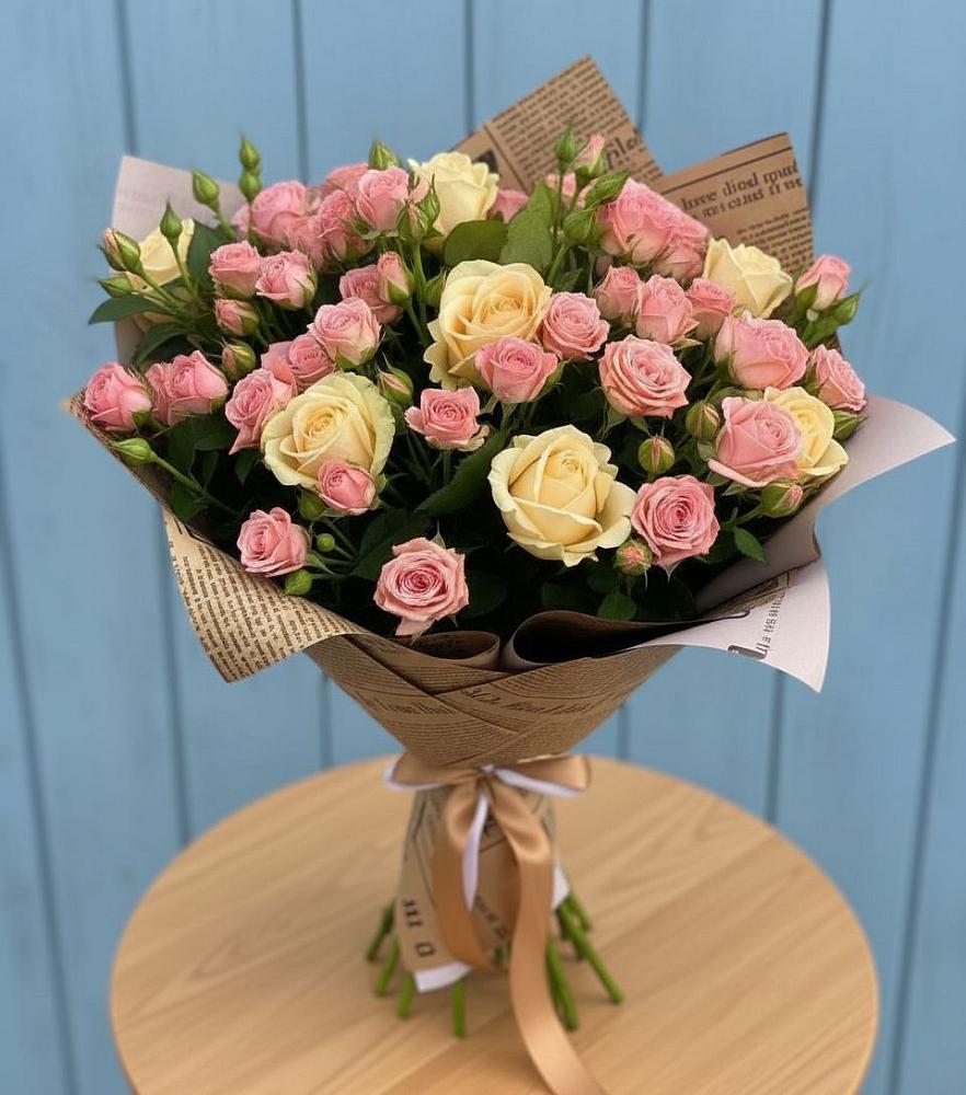 Букет цветов из: Розы в Вилино