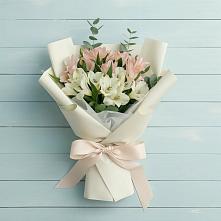 Букет цветов из:  Альстромерии #REPLACE_PRED# Вилино