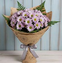 Букет цветов из:  Хризантемы #REPLACE_PRED# Вилино