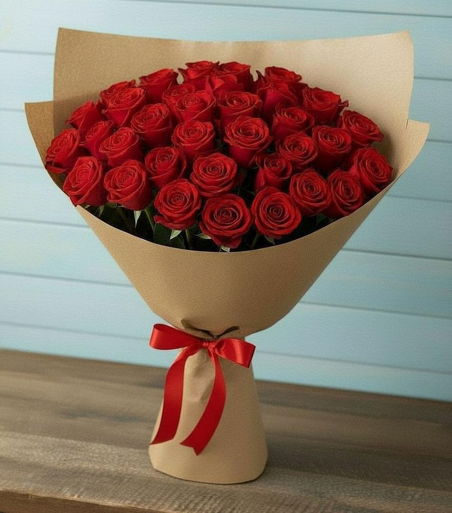 Букет Красные розы Милано в Вилино