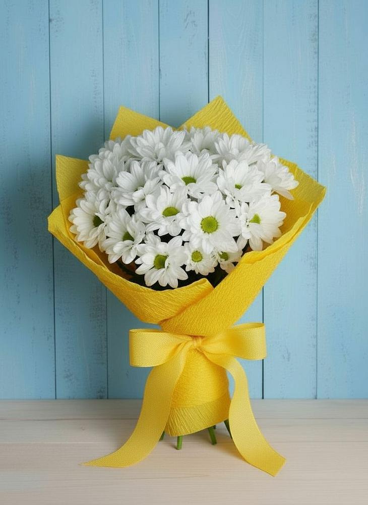 Букет цветов из: Хризантемы в Вилино