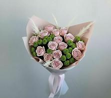 Букет цветов из:  Розы и Хризантемы #REPLACE_PRED# Вилино