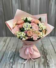 Букет цветов из:  Гвоздики, Розы и Хризантемы #REPLACE_PRED# Вилино