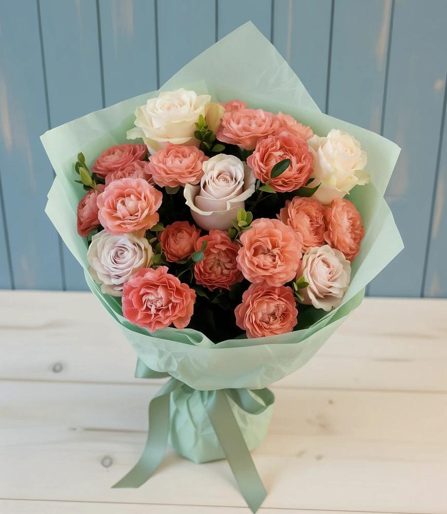 Букет цветов из: Розы в Вилино