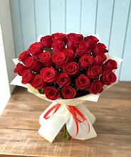 Букет 29 Красных роз в Вилино