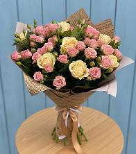 Букет цветов из:  Розы в Вилино