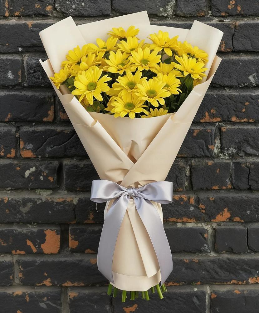 Букет цветов из: Хризантемы в Вилино