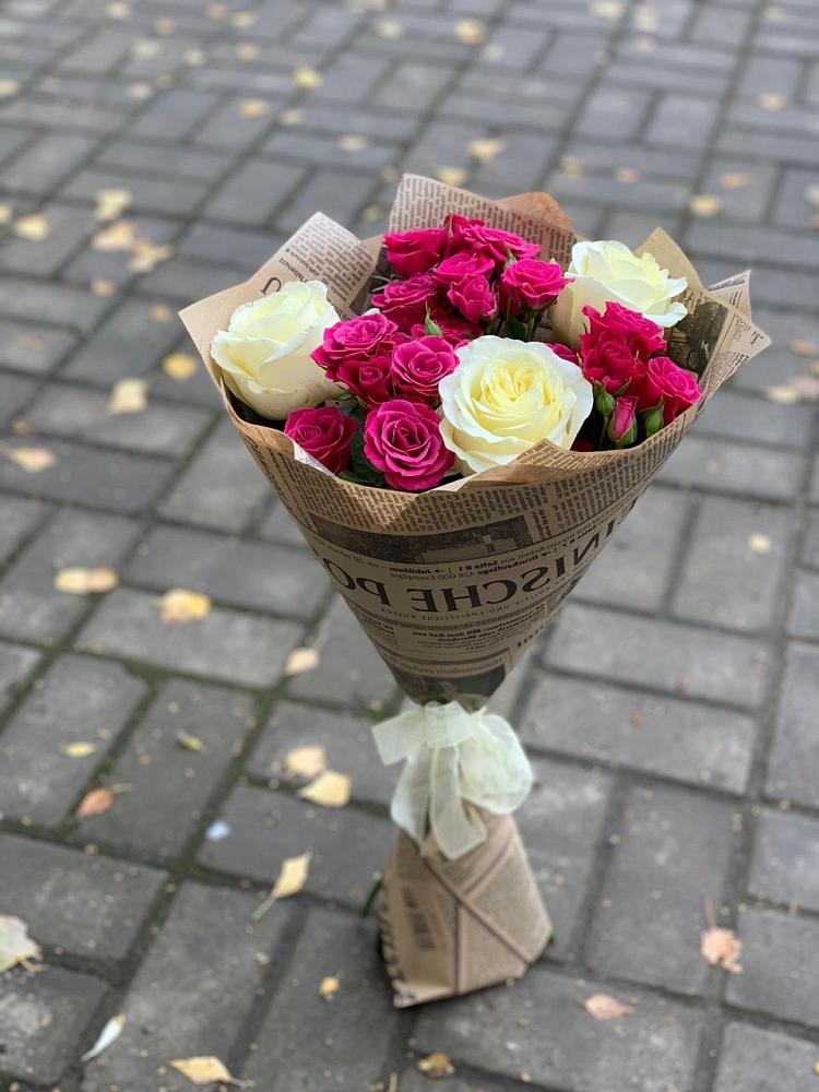 Букет цветов из: Розы в Вилино