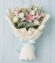 Букет цветов из:  Лилии в Вилино